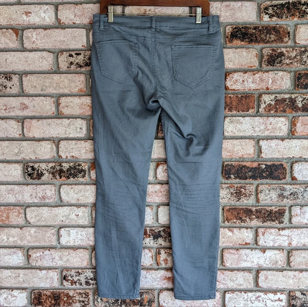 🩶 No Boundaries Skinny Jeans Grey Gray Charcoal 13 Juniors 12 Women